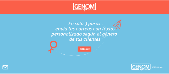 Screenshot of GeNom