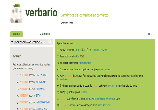 Screenshot of Verbario.com